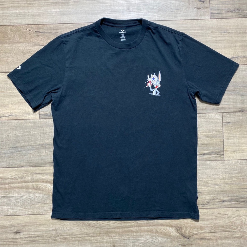Converse All-Star X Mens Bugs Bunny Looney Tunes Short Sleeve Graphic T-Shirt XL
